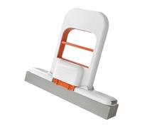 Mini mocio multifunzionale con manico telescopico, strumento di pulizia a doppio uso for cucina, soggiorno, bagno, auto, vetri(White-1PC)