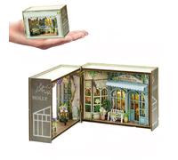 MINI MODEL CRAFT CRAFT BOLL CAMPIO 3D con miniatura fai -da -te a LED Idea per la stanza della casa delle bambole per il regalo di compleanno di San