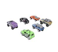 Mini Modello di Auto Pull Back in Lega, Set di 6 Design Unici per Bambini di età Superiore a 3 Anni, Materiale Sicuro, Ideale Come Regalo o Collezione
