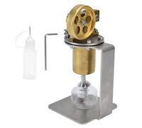 Mini modello di motore Stirling, kit di motore a vapore da tavolo con design meccanico robusto, giocattolo per motori Stirling, stimola la curiosità, per esperimenti di scienze fisiche
