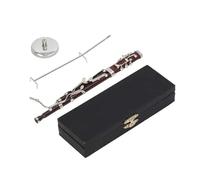 Mini modello di strumento musicale in miniatura con replica di fagotto