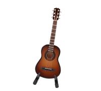 Mini modello di strumento musicale Modello Di Chitarra Classica In Miniatura In Legno Strumento Musicale Ornamento Decorazione Artigianale Per Camera Da Letto Soggiorno Ufficio(B14cm)