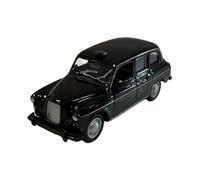 Mini Modello London Black Taxi Realizzato in Metallo pressofuso e Parti in plastica con Azione Tira e scendi