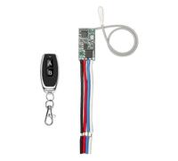 Mini modulo di controllo remoto radio con relÃ¨, 1 canale, 433 MHz, DC, 3,6-24 V e trasmettitore per LED L