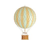 Mini Mongolfiera Decorativa Tiffany Menta da Appendere