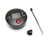 Mini monitor passo-passo con connettore SM per tubo rotondo da 76 mm di diametro, display LCD in plastica ABS mostra conteggio, tempo, calorie e media al minuto, compatibile con attrezzature fitness