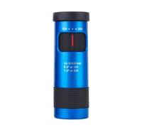 Mini Monocolo Zoom Tascabile 10-30x21 Telescopio Impermeabile FMC BAK4 Ottica Portata Portatile For Campeggio Esterno Escursionismo Viaggi Oculare Potente E Ingrandimento(Blue)