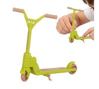 Mini monopattino con dita - Gadget da scrivania pieghevole con due ruote, scooter antiscivolo con punta delle dita, giocattolo compatto per esercizi manuali | Divertente mini scooter per bambini