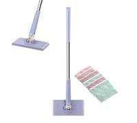 Mini Mop Per Piccoli Spazi - Strumento Di Pulizia Riutilizzabile Lavabile Con Testa Rotante A 360 Gradi | Mini Mop Per Pulizia Con Asta In Acciaio Inossidabile | Per Bordi Interni Casa Famiglia Famigl