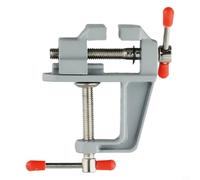 Mini morsa compatta in alluminio per hobbisti, progetti artigianali e lavori di precisione nella lavorazione del legno e applicazioni elettroniche
