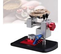 Mini morsa da banco di precisione, strumento 2 in 1 da tavolo, supporto regolabile a 360° per incisione, piegatura e scultura. Caratteristiche