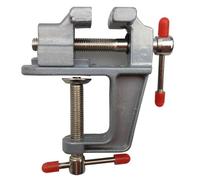 MINI MORSA DA BANCO FISSA A VITE LEGA DI ALLUMINIO CON APERTURA MASSIMA 25 MM