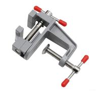 Mini morsa da banco in alluminio con apertura ganascia da 23 mm per lavorazione del legno e artigianato