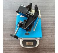 Mini morsa da banco per lavorazione del legno, artigianato, creazione di gioielli, strumento manuale in lega di alluminio/acciaio fuso con apertura a ganascia da 30-50 mm, profondità di montaggio 33