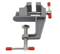 Mini morsa da banco per piccoli pezzi da lavorare, morsetto rotante da 3,8 cm, morsa da tavolo in lega di alluminio per artigianato, modellazione, saldatura, carpenteria, 1 pezzo