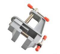 Mini morsa da gioielliere per hobby ed elettronica, morsetto da tavolo in alluminio con ganascia da 8,6 x 9,9 x 4,1 cm, ideale per la creazione di gioielli, modellismo, fai da te