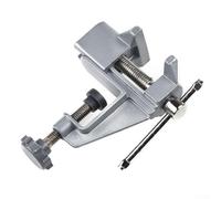 Mini morsa da tavolo con base girevole per hobby e creazione di gioielli, morsetto da lavoro in lega di alluminio resistente per progetti di riparazione fai da te
