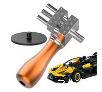 Mini morsa da tavolo - Morsetto per modellismo, posto di lavoro portatile artigianale, base compatta regolabile, strumento hobby, presa sicura | Articolo ideale per modellazione elettronica, creazione