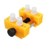 Mini morsa da tavolo per lavorare su orologi multifunzione Hobby Tool (giallo)