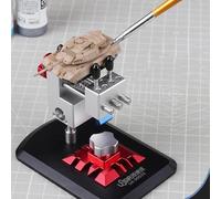 Mini morsa di precisione da banco, piegatrice per lamiere e parti di modelli, rotazione a 360°, design con piegatura a 90°, regolazione su sei lati, facile da fissare, serraggio rapido