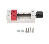Mini Morsa Tavolo con Morsetto Piatto CNC in Alluminio, Morsa per Trapano 50 Mm con Morsa Piatta per Migliorare L'efficienza del Lavoro