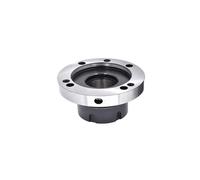 Mini morsetto a quattro assi con flangia, cartuccia ER50 ER25 ER32 ER40 125 mm 80 mm 100 mm mandrino di fissaggio for utensili for tornio CNC(ER40-D125 (7Hole))