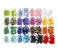 Mini Mosaic, size 5x5 mm, size 10x10 mm, excluding assortment box, 32x25g