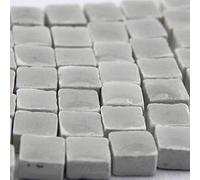 Mini Mosaico (5x5x3mm), 1000 pezzi grigio argento, WE01