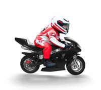 Mini moto a 2 tempi da 49 cc, motore a gas ad alte prestazioni, doppio faro e serbatoio da 1,25 l, capacità 77,1 kg, per moto da cross per giovani e adulti, arrivo veloce dagli Stati Uniti