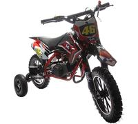 Mini Moto Cross BaKi Miscela 2Tempi 49 Cc (3 Anni +) (ROSSO)