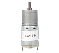 Mini Motor DC con Riduttore, Spazzole al Carbonio, Coppia Elevata 6V 12V 24RPM - Silenzioso e Durevole, Ideale per Robot e Tende Elettriche (cadavere-70 giri)