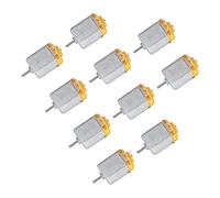 Mini Motore, Mini Motore a Corrente Continua Piccolo Motore a Corrente Continua 10 Pezzi Mini Motore Elettrico Piccoli Motori a Corrente Continua Ad Alta velocità a Basso Rumore