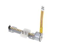 Mini motore, motori a corrente continua, Motor 1pc Micro Stepper Motor, 4-6V DC 2 Phase 4 Wire, Step Angle 18 Degrees Motor with Slider, Dia 15MM Rod 50MM, Length of Screw Rod: 50mm Mini Precision