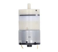Mini motore per pompa d’aria, micro pompa d’aria con bobina a nucleo in rame, pompa a vuoto ad alta efficienza e bassa rumorosità per acquari, pompa di gonfiaggio a 6 V CC con