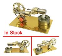 Mini motore Stirling a combustione esterna modello sperimentale generatore di motori motore collezione di fisica regalo giocattolo