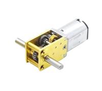 Mini motoriduttore Motore elettrico ad alta coppia con riduzione degli ingranaggi in metallo.(6V 8 RPM,Double Shaft)