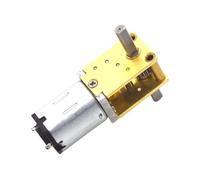 Mini motoriduttore N20 DC 3V 6V 12V 4-381 giri/min. Motore elettrico ad alta coppia con riduzione degli ingranaggi in metallo(3V 13 RPM,Double Shaft)
