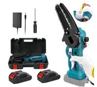 Mini motosega a batteria 48V 6 Pollici lubrificata olio Elettrosega tagliarami