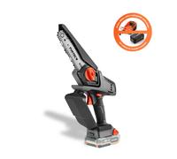 Mini Motosega a Batteria FUXTEC 20V FX-E1HAS20 SOLO Peso di 1,44Kg, Lunghezza Lama 15cm, Diametro di Taglio 10cm e Velocità della Catena di 4,6m/s