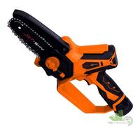 MINI MOTOSEGA CON 2 BATTERIE 12V 2AH TAGLIO MAX 100 mm VALIGETTA CARICABATTERIE