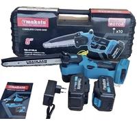 Mini Motosega Elettrosega Makota a batteria 68V lama 8" oleatore motore Brushles