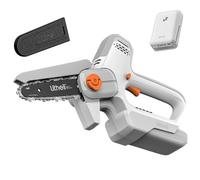 mini motosega senza fili da 20 V con batteria da 10000 mAh barra da 15 cm per