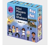 Mini Movers and Shakers Set di 8 libri (libri 1-8: Elon Musk, Anne Frank, Serena Williams, Steve Jobs, Albert Einstein, Indra Nooyi, Amelia Earhart, Bruce Lee)