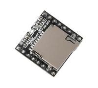 Mini MP3 Modulo Lettore Vocale Scheda di Decodifica Supporto TF Card U-Disk IO/Porta Seriale/AD Per Kit Fai Da Te