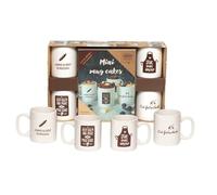 Mini Mug Cakes: Coffret avec un livre de 20 recettes et 4 mini-mugs collector
