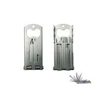 Mini Multi Tool 13 in 1, set di cacciaviti tascabili, in acciaio inossidabile, chiave, apribottiglie e cacciavite Phillips, strumenti leggeri per l'uso quotidiano (13-in-1 A, 1PCS)