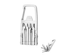 Mini Multi Tool 13 in 1, set di cacciaviti tascabili, in acciaio inossidabile, chiave, apribottiglie e cacciavite Phillips, strumenti leggeri per l'uso quotidiano (13-in-1 B, 1PCS)