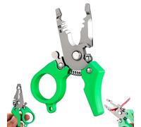 Mini Multi-Tool Wire Stripper, 6-in-1 Electrician Multi-tool, 8-Inch Wire Cutter And Crimper, Multi Function Hand Cutter Tool for Electrical Repair and DIY Projects (1Pcs)