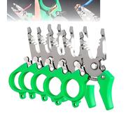 Mini Multi-Tool Wire Stripper, 8-inch Wire Stripper/wire crimping tool, 6-in-1 Electrician Multi-tool, Multi Function Hands Cutter Tool for Electrical Repair and DIY Projects (5 pcs)