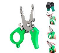 Mini Multi-Tool Wire Stripper, Adjustable Wiring Tools and Multi-Function Hand Tool, 8-inch Wire Stripper/Wire Crimping Tool, for Home Repair & Electrical Work (1pcs)